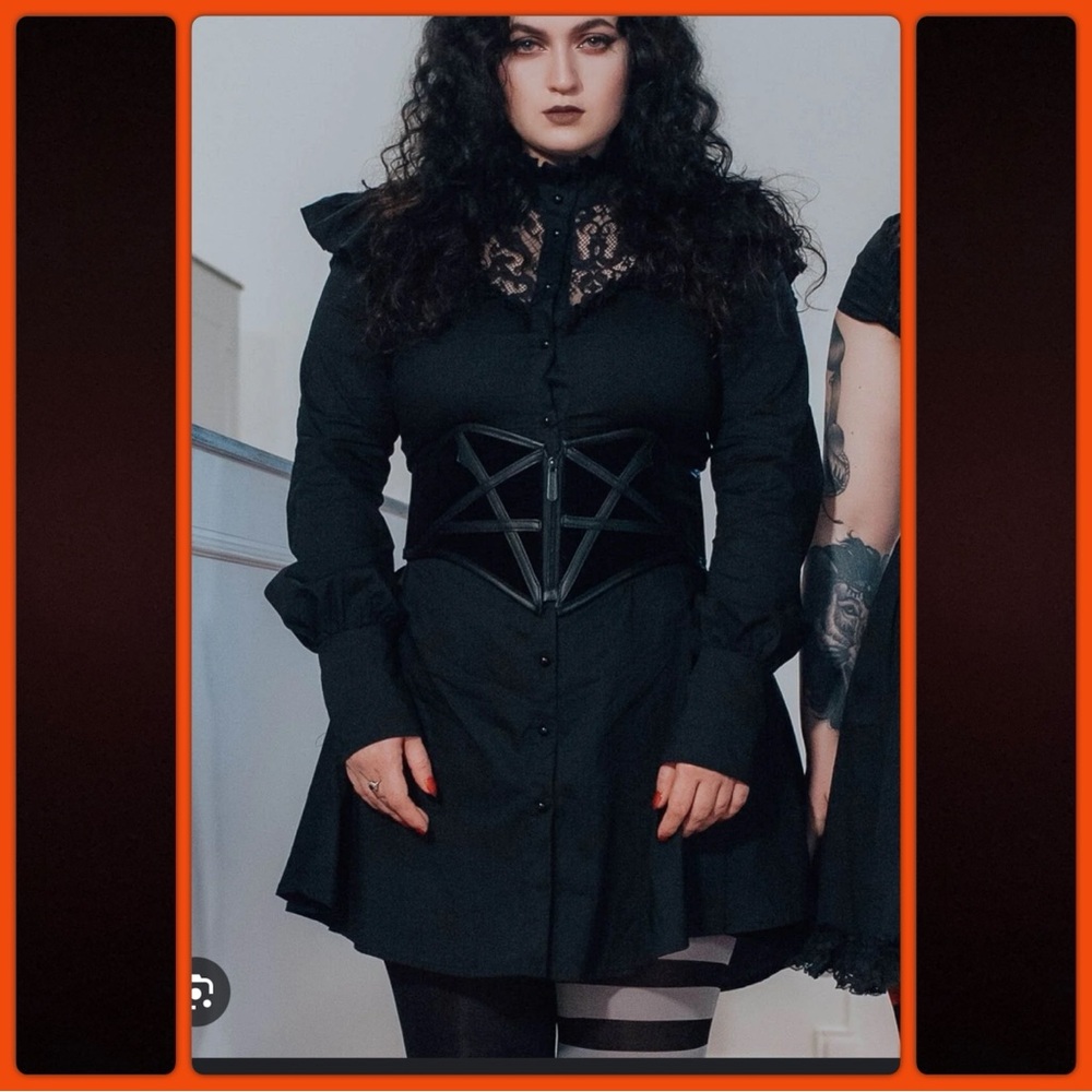 Killstar Black Lace Gothic dress